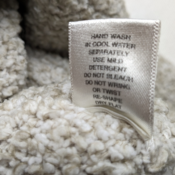 Christopher & Banks Beige Women's cardigan Sweater button down E-2 - Picture 3 of 10